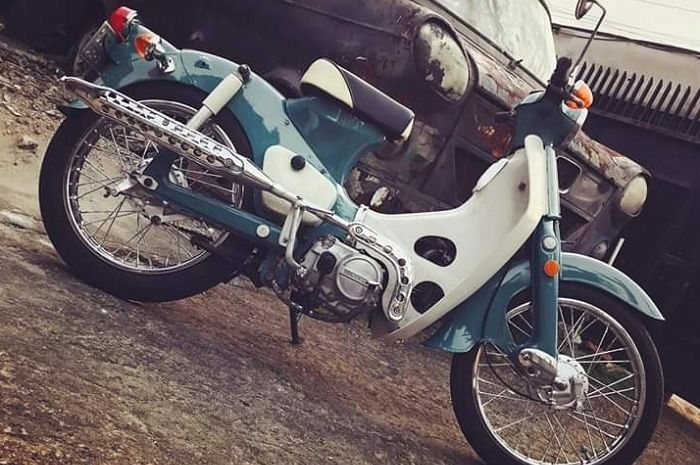 Modifikasi Honda C50 Saat Motor Bebek Langka  Kembali ke 