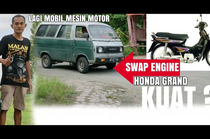 Orang Indonesia Duluan Modif Mobil Mesin Motor Muat 7 Orang Semua Halaman Motorplus