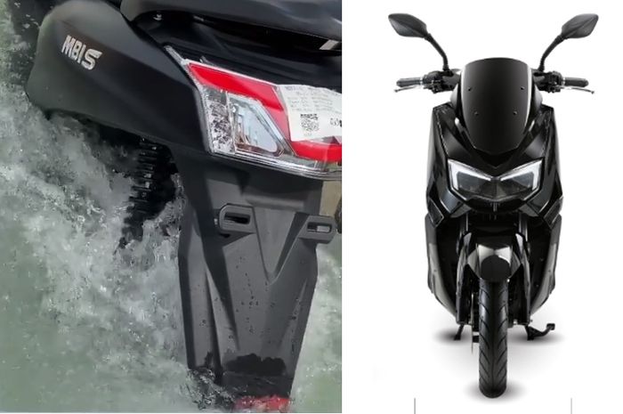 Skuter Listrik yang Punya Bodi Mirip NMAX Direndam Air Skuter Listrik yang Punya Bodi Mirip NMAX Direndam Air