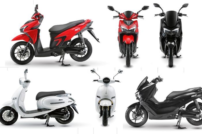 Yamaha NMAX  dan Honda  Vario Bermesin Listrik Sanggup 