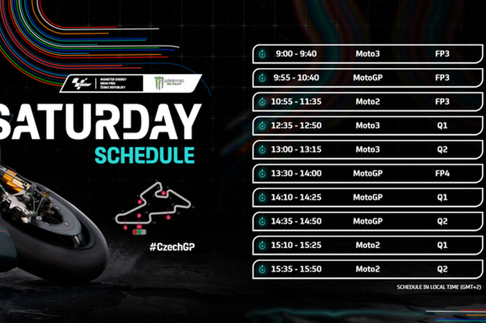 Jadwal Motogp Sirkuit Brno Ceko 2020 Fp3 Dan Kualifikasi Hari Ini Motorplus