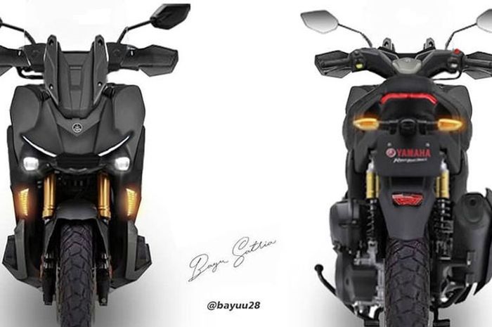 Yamaha Nmax S Sister Design Appears To Block The Honda Adv 150 Market Netral News