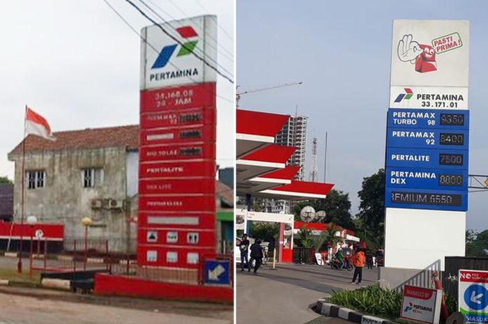 Beda Warna Merah Dan Biru Pada SPBU Pertamina Bukan Tanda Warna Bensin ...