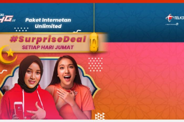 Buruan Disikat Surprise Deal Telkomsel Hari Ini Kuota 50 Gb Unlimited Cuma Rp 100 Ribuan Motorplus