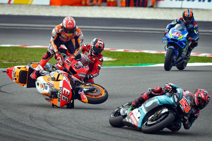 Bikers Wajib Tahu, Dua Kecelakaan Di MotoGP Yang Sering Terjadi - Motorplus