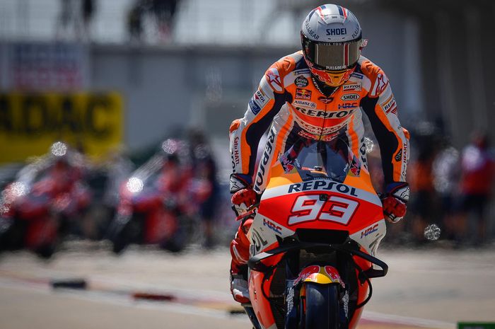 Hasil FP2 MotoGP Belanda 2021, Sempat Terlempar Hebat Posisi Marc Marquez Malah Meningkat