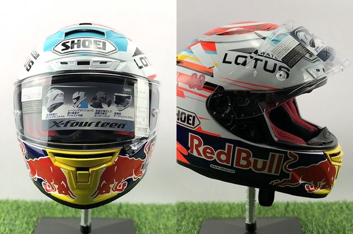 shoei x spirit 3 red bull