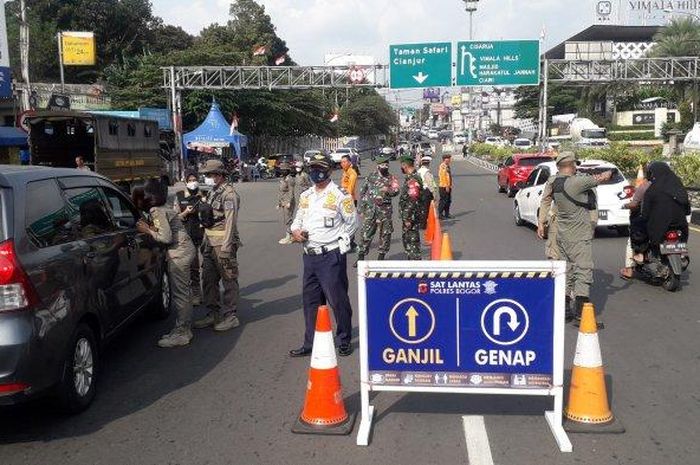 Polisi Terapkan Ganjil Genap 24 Jam Di Puncak Bogor Begini Aturan