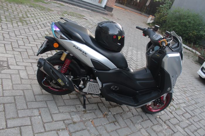 Modifikasi Yamaha NMAX Baru, Makin Garang dengan Aura Racing - GridMotor.ID