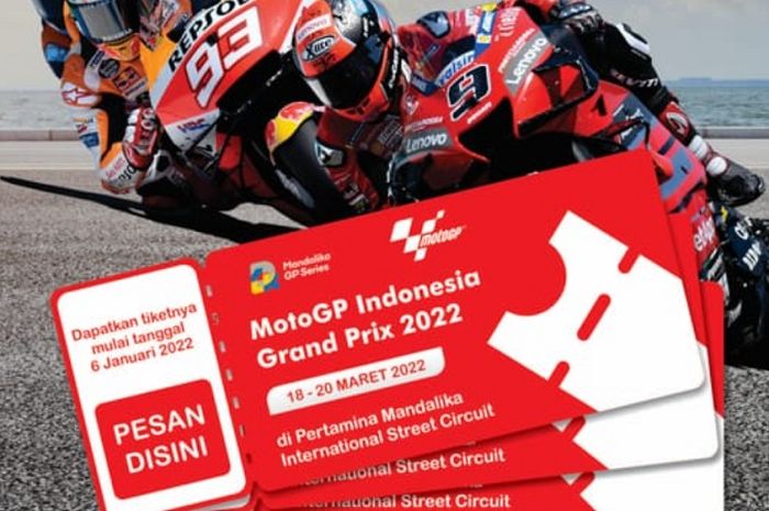 Tiket Motogp Mandalika Lombok 2022 Resmi Dijual Tiket Ini Paling Mewah Motorplus 