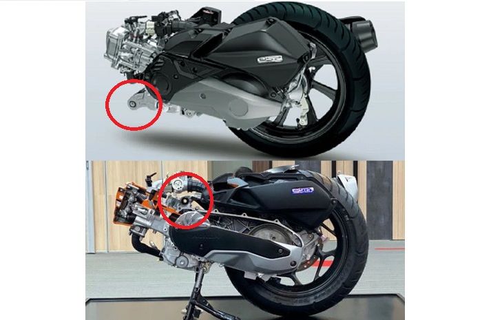 Inilah penyebab crankcases sepeda motor Honda PCX 160, Vario 160 dan ATV 160 putus.