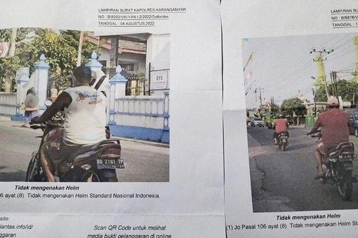 Etle Jangkau Jalan Kampung Pemotor Enggak Pakai Helm Bakal Kena Tilang