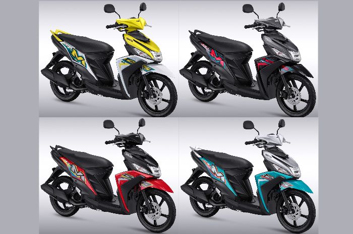 Yamaha Mio M3 Tampil dengan Warna Baru, Makin Trendy Cocok Untuk Kawula