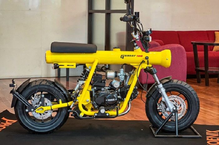 Motor Baru Desain Mini Siap Jegal Honda Monkey Harga Murah Banget