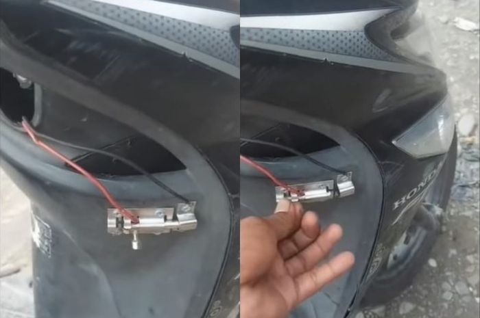 Kocak, Starter Motor Honda BeAT Ini Diganti Pakai Slot Pintu, Sekali