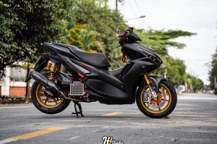 Aerox 2022 Hitam Doff