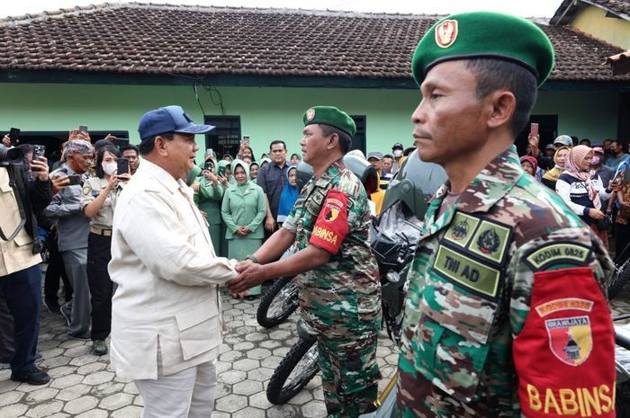 20 Motor Trail Honda CRF150L Dibagikan Prabowo Subianto Untuk Babinsa di Banyuwangi