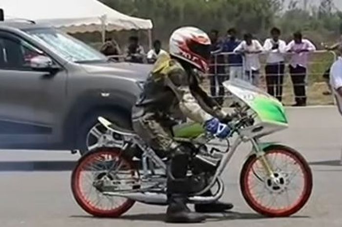 Modifikasi Motor Drag Yamaha RX-King Ala Bikers Luar Negeri, Raungan 2