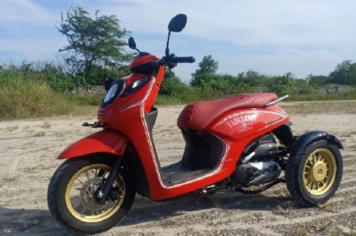 Modifikasi Motor Roda Tiga Biaya Mulai Rp 12 Juta Servis Di Bengkel