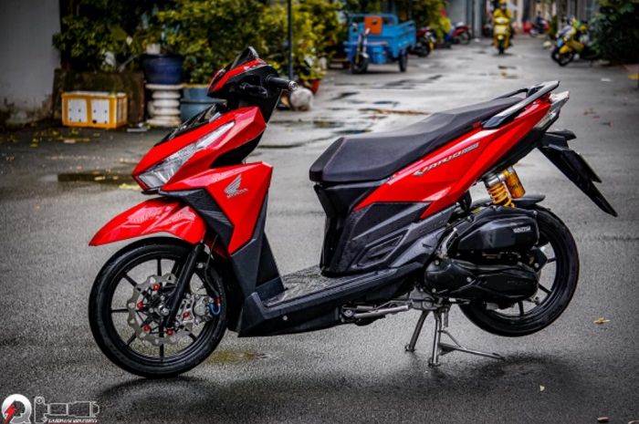 Modifikasi Motor Honda Vario Ubah Tipis Tipis Biar Tambah Modis