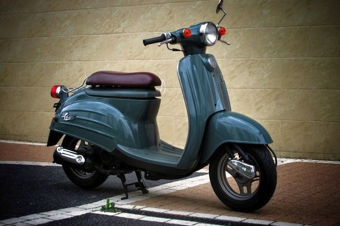 Diam-diam Suzuki Punya Motor Matic Seperti Vespa Jadul Namun Keren ...