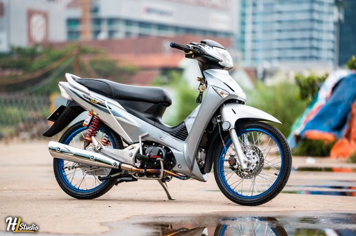 Bukan Motor Murah, Modifikasi Motor Honda Supra X 125 Hedon Ini Bikin ...