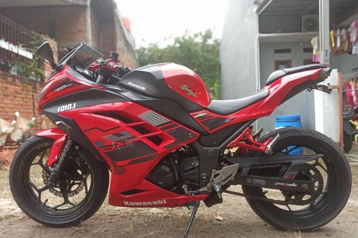 Mulai Rp 15 Jutaan Modifikasi Motor Kawasaki Ninja 250 Dilelang Murah