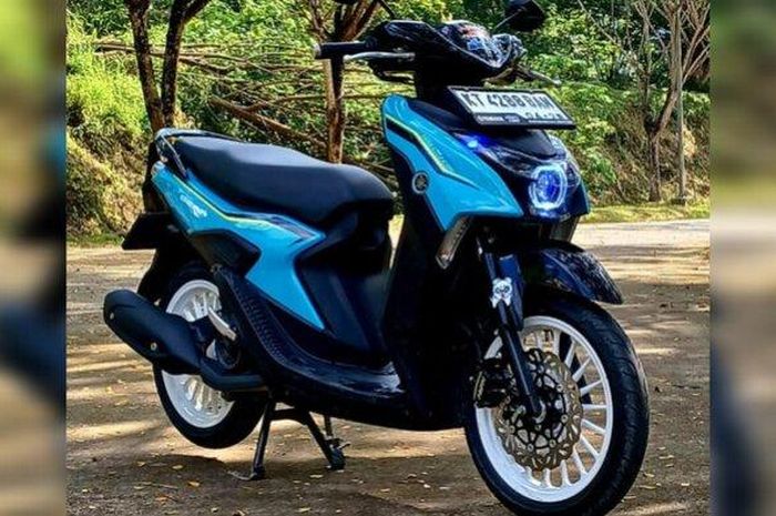 Modal Rp 5 Juta Modifikasi Motor Yamaha Gear 125 Asal Samarinda, Auto