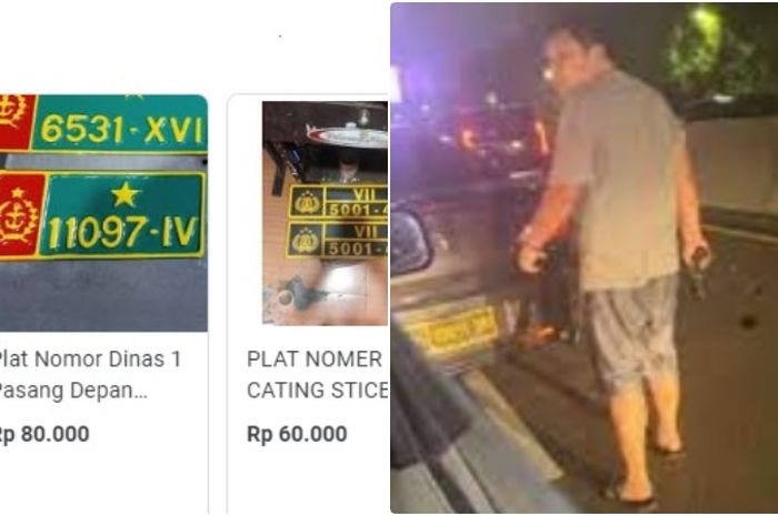 Banyak Koboi Jalanan Arogan Pakai Pelat Dinas Palsu, Pedagang Online ...