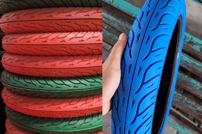 Muncul Ban Warna-warni Enak Dilihat Begini Komentar Pabrikan Ban Merek