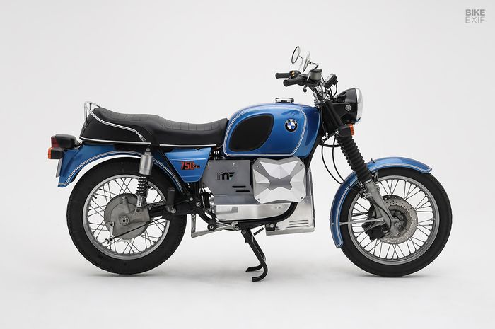 Ramah Lingkungan Modifikasi Motor BMW Klasik Jadi Motor Listrik, Ada