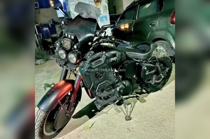 modifikasi royal enfield classic 500
