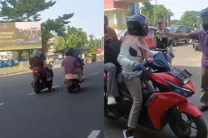 Waspada Perampok Ngaku Debt Collector Kejar Yamaha Aerox Di Jalan ...