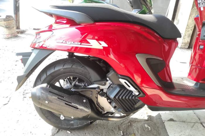 Modifikasi Motor Honda Stylo 160 Pakai Knalpot Vespa Matic, Tarikan