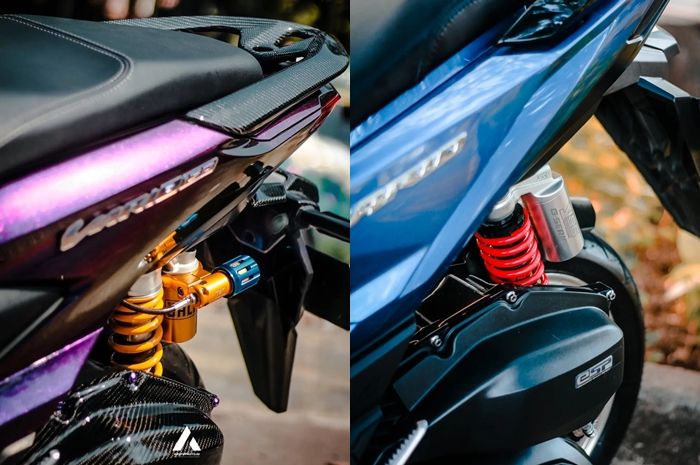 Daftar Tinggi Sokbreker Belakang Buat Modifikasi Motor Matic Honda