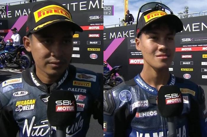 2 Pembalap Indonesia Amankan Podium Lagi Di Race 2 World Supersport 300 ...