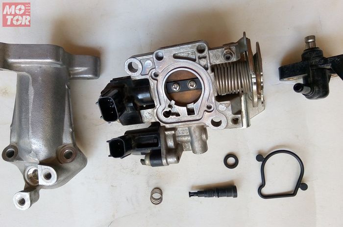 Throttle body bisa jadi penyebab utama motor injeksi susah langsam