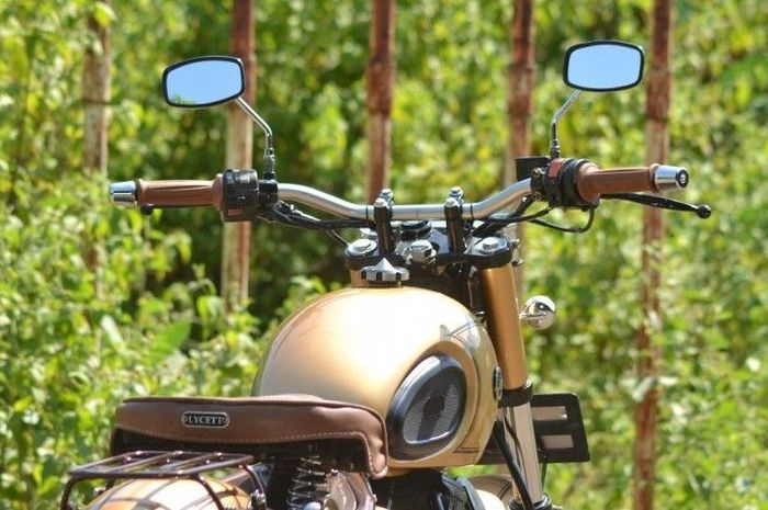 Kumpulan Foto modifikasi motor ala royal enfield Terbaru