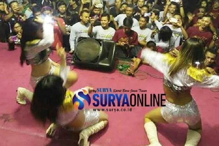 Heboh! Tampilkan Tarian Erotis dan Vulgar di Acara Klub Motor, Polisi