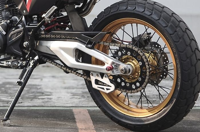 Oleh Caos Custom, All New Honda CRF150 Ini Dicekokin Pelek 