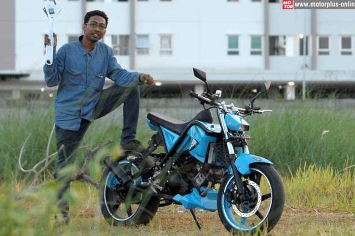 Modifikasi : Yamaha Jupiter MX 135LC 2006 Surabaya, Sulap Bebek Jadi