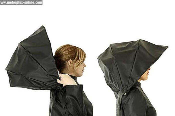 Umbrella Raincoat, Teknologi Jas Hujan Hasil Penggabungan Jas Hujan dan