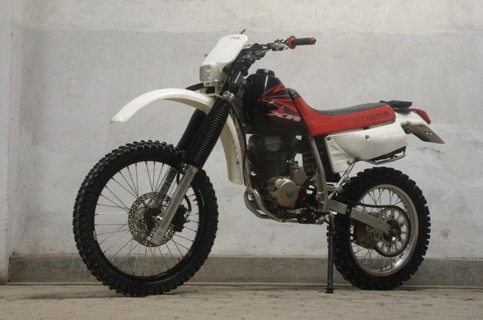 Honda xr250 переделан под кросс